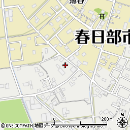 埼玉県春日部市武里中野465-1周辺の地図