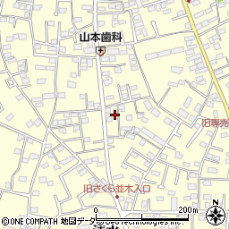 千葉県野田市清水207-10周辺の地図