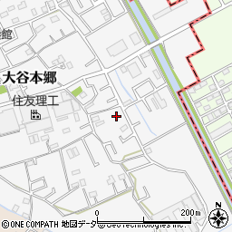 埼玉県上尾市大谷本郷150周辺の地図