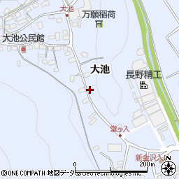 長野県茅野市金沢660周辺の地図