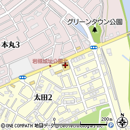 ゲオ　岩槻店周辺の地図