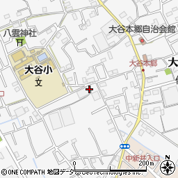 埼玉県上尾市大谷本郷304周辺の地図