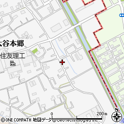 埼玉県上尾市大谷本郷48-1周辺の地図