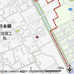 埼玉県上尾市大谷本郷48-8周辺の地図