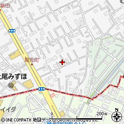 埼玉県上尾市原市4354-26周辺の地図