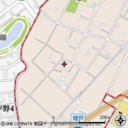 埼玉県春日部市増戸96周辺の地図