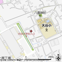 埼玉県上尾市大谷本郷521周辺の地図
