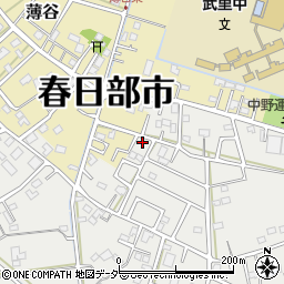 埼玉県春日部市武里中野139周辺の地図