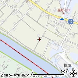 埼玉県春日部市銚子口734周辺の地図