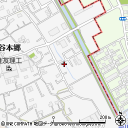 埼玉県上尾市大谷本郷48-4周辺の地図