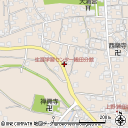 織田生涯学習センター周辺の地図