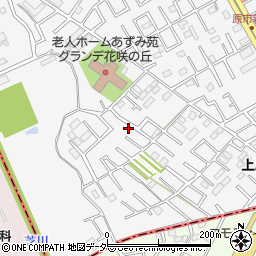 埼玉県上尾市原市28-1周辺の地図