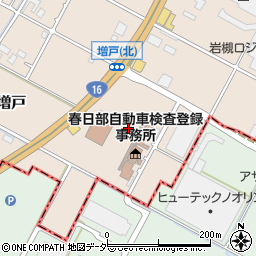 埼玉県春日部市増戸751周辺の地図