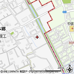 埼玉県上尾市大谷本郷46周辺の地図