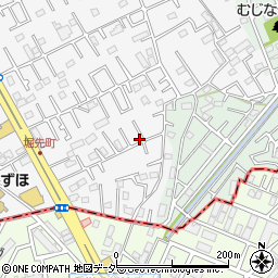 埼玉県上尾市原市4343-18周辺の地図