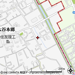 埼玉県上尾市大谷本郷52周辺の地図