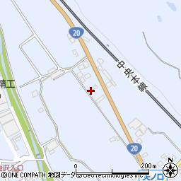 長野県茅野市金沢4205周辺の地図