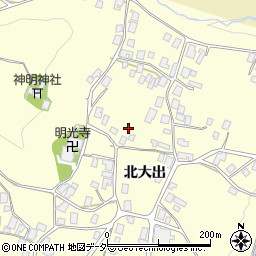 長野県上伊那郡辰野町北大出8824-3周辺の地図