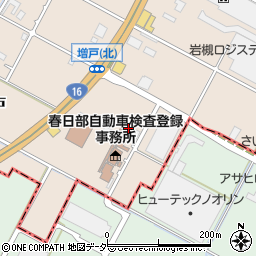 埼玉県自動車税事務所　春日部支所周辺の地図