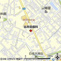 谷井田歯科医院周辺の地図