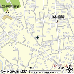 千葉県野田市清水605-12周辺の地図