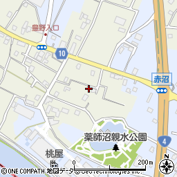 埼玉県春日部市銚子口821周辺の地図