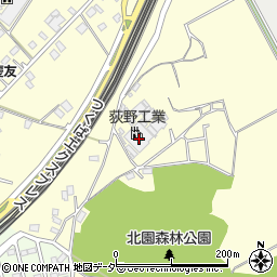 荻野工業株式会社　茨城工場周辺の地図