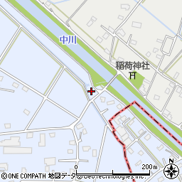 埼玉県春日部市赤沼1839周辺の地図