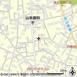 千葉県野田市清水232周辺の地図