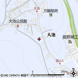 長野県茅野市金沢671周辺の地図