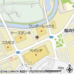 すたみな太郎 野田桜の里店周辺の地図