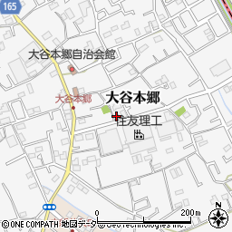 埼玉県上尾市大谷本郷264周辺の地図