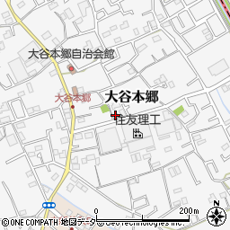 埼玉県上尾市大谷本郷264周辺の地図