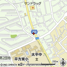 埼玉県上尾市小敷谷53-6周辺の地図
