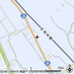長野県茅野市金沢4220周辺の地図