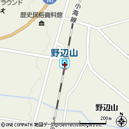 野辺山駅周辺の地図