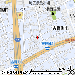 吉田海藻株式会社　大宮営業所周辺の地図