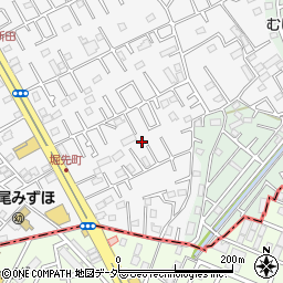 埼玉県上尾市原市4346周辺の地図