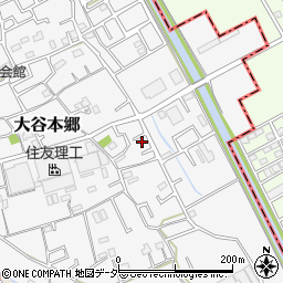 埼玉県上尾市大谷本郷69-9周辺の地図