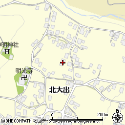 長野県上伊那郡辰野町北大出8820周辺の地図