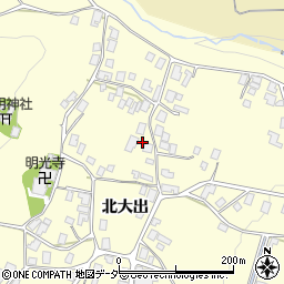 長野県上伊那郡辰野町北大出8821-1周辺の地図