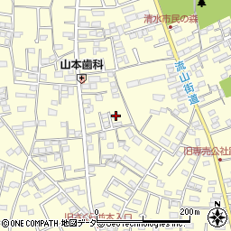 千葉県野田市清水231周辺の地図