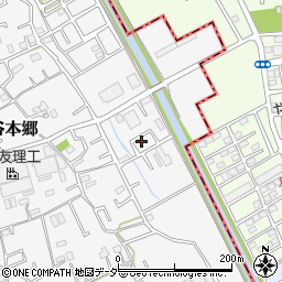 埼玉県上尾市大谷本郷55周辺の地図