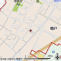 埼玉県春日部市増戸372周辺の地図