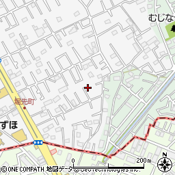 埼玉県上尾市原市4343-11周辺の地図