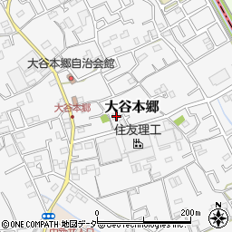 埼玉県上尾市大谷本郷277周辺の地図