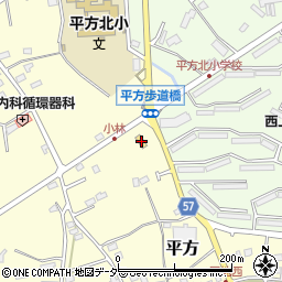 埼玉県上尾市平方4149周辺の地図