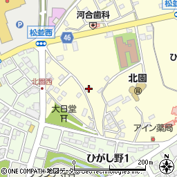 茨城県守谷市松並1882-2周辺の地図
