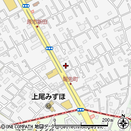 埼玉県上尾市原市4276-6周辺の地図