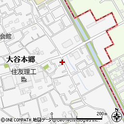 埼玉県上尾市大谷本郷69-6周辺の地図
